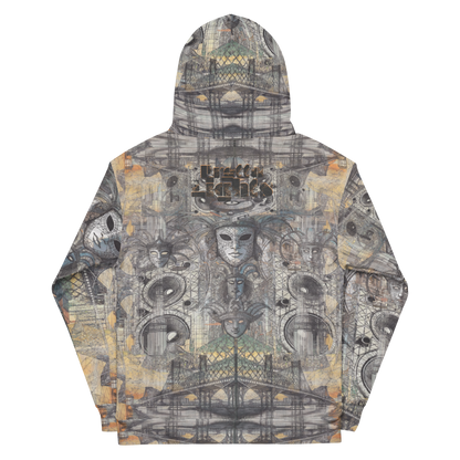 Ancient Future Masks Flip Hoodie