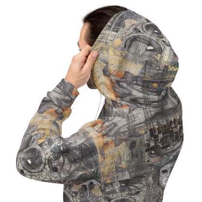 Ancient Future Masks Flip Hoodie