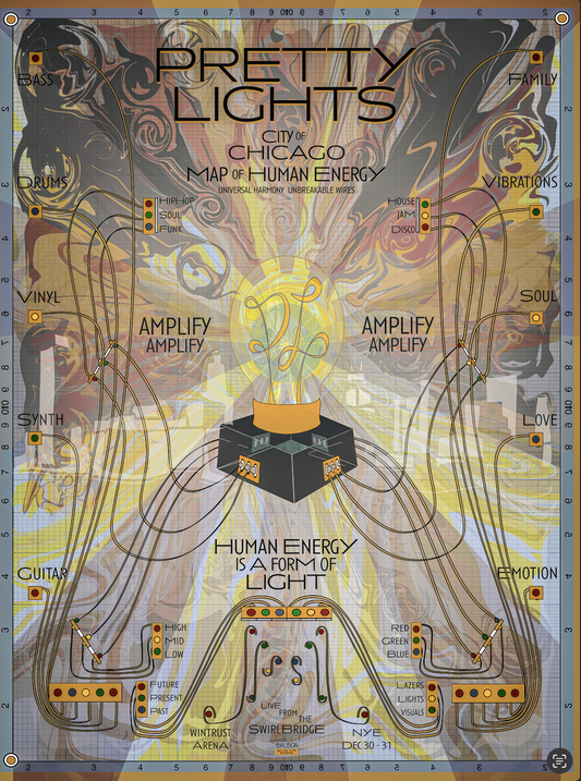 :. 18 x 24s .:. Energy Map of Chicago .:. Digital