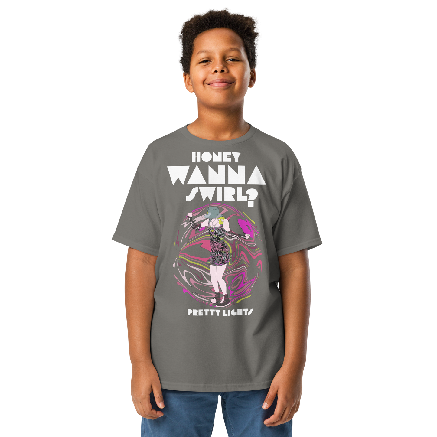 Honey Wanna Swirl? PL is for the Kids Shirt